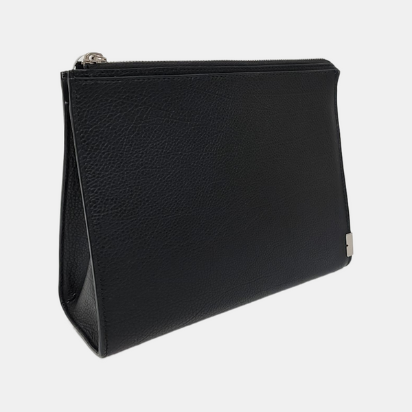 Calfskin Clutch Black