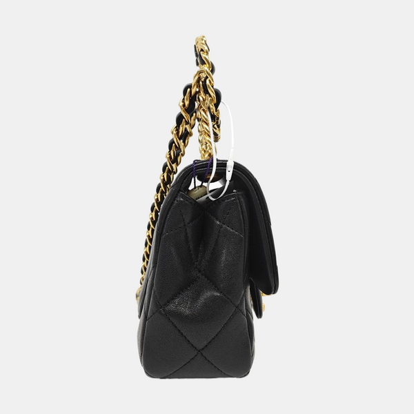 CLASSIC FLAP Mini Quilted Lambskin Black
