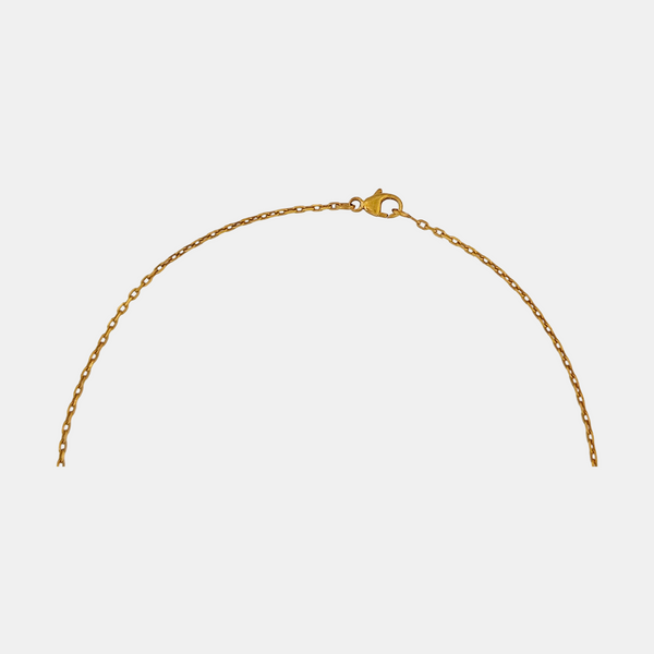 Pop H Metal Gold Necklace