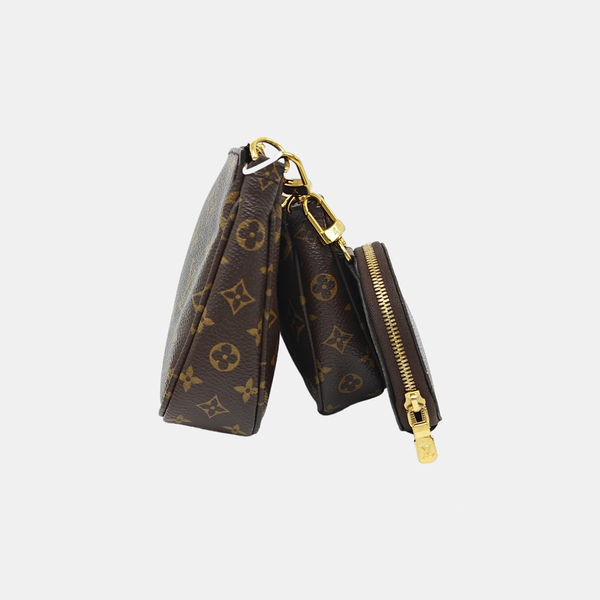 MULTI Monogram Coated Canvas Brown