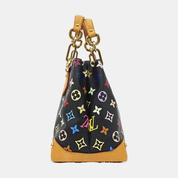 LV × TM AUDRA Monogram Coated Canvas Black