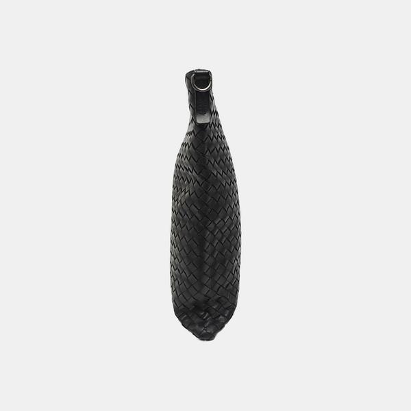 Calfskin Shoulder Bag Black