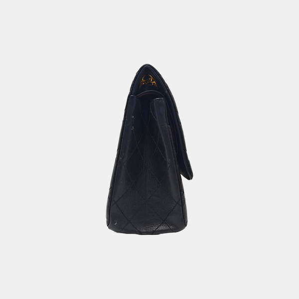 2.55 227 (jumbo) Quilted Calfskin Black