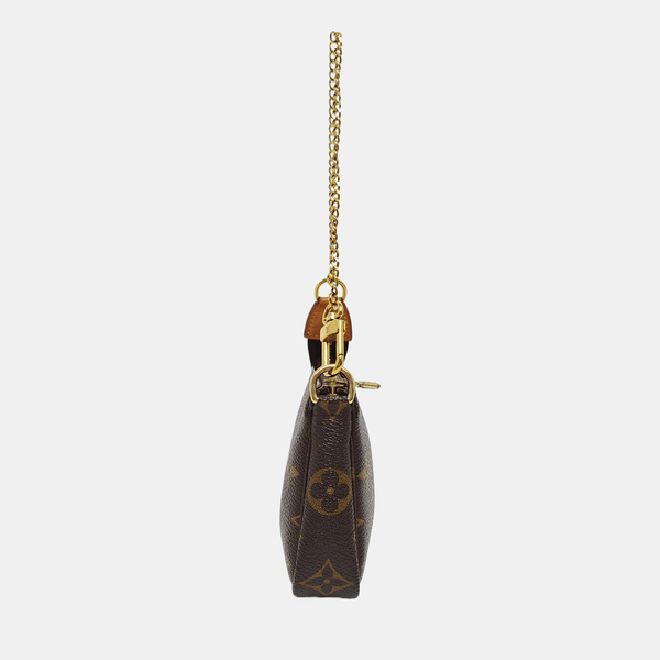 ACCESSOIRES Mini Monogram Coated Canvas Brown