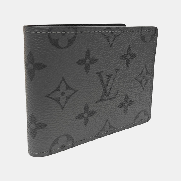 SLENDER Monogram Coated Canvas Gray Wallet