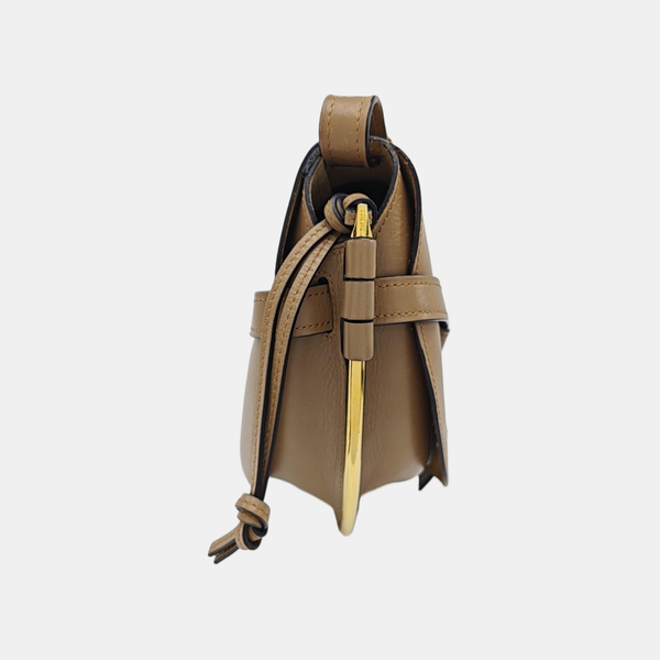 Gate Small Calfskin Brown