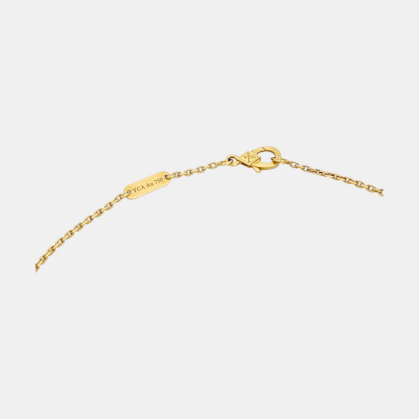 Vintage Alhambra 18k Gold Necklace