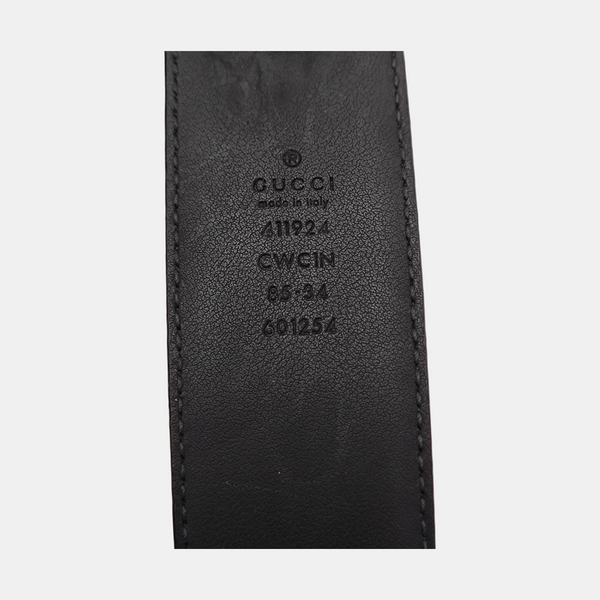 Leather Belt Black