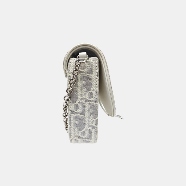 Saddle Medium Oblique Fabric Gray