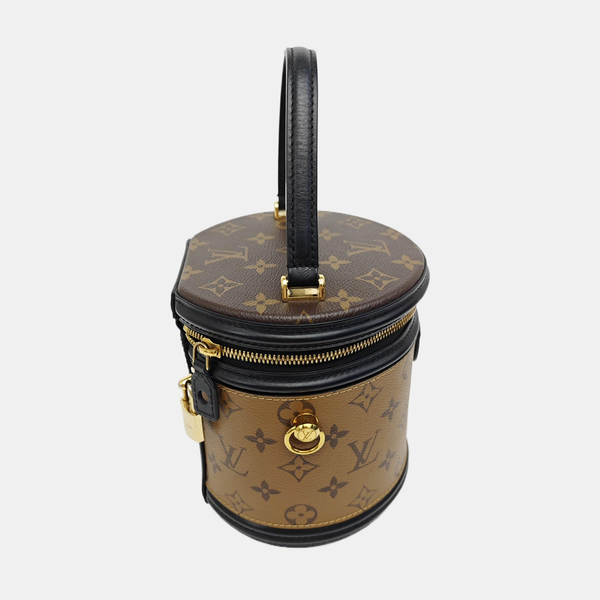 CANNES PM Monogram Coated Canvas Brown