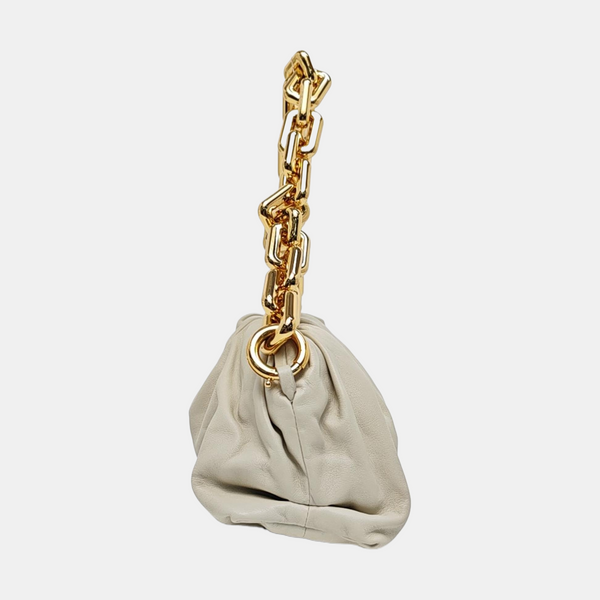 The Pouch Mini Calfskin White