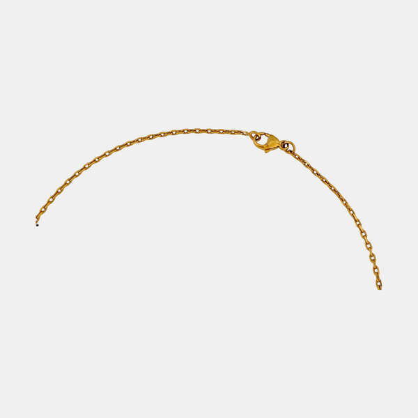 Pop H Metal Gold Necklace