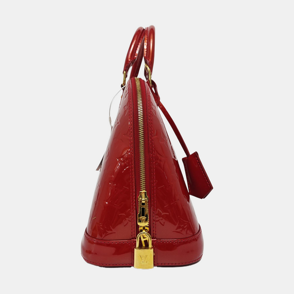 ALMA PM Patent Leather Red