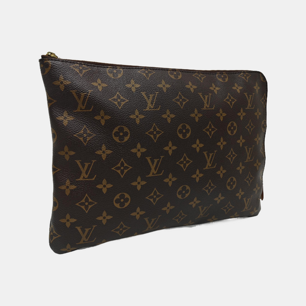 Etui Voyage MM Monogram Coated Canvas Brown
