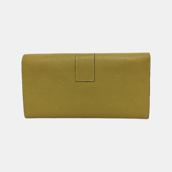 Calfskin Yellow Wallet