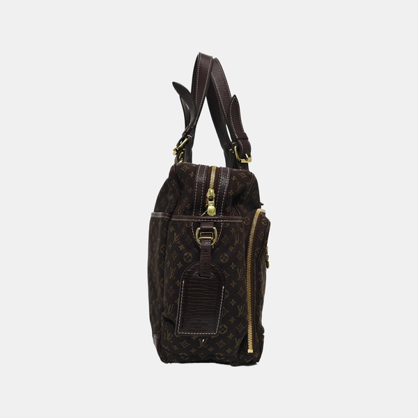 SAC A LANGER Monogram Canvas Brown