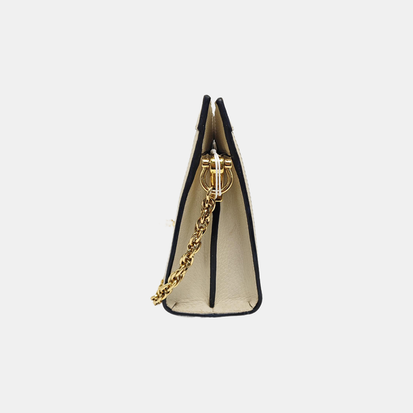 Ophidia Small Calfskin White