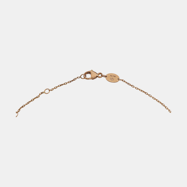 Jeux De Liens 18k Rose Gold Necklace