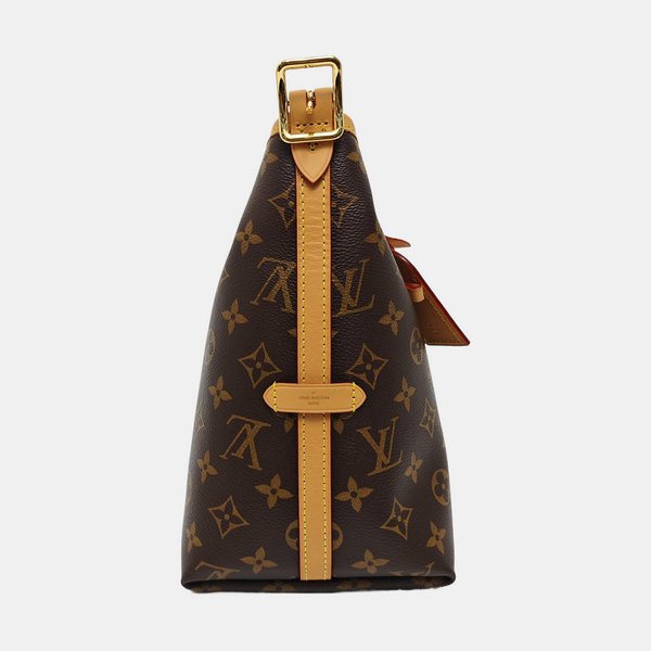CARRYALL PM Monogram Coated Canvas Brown