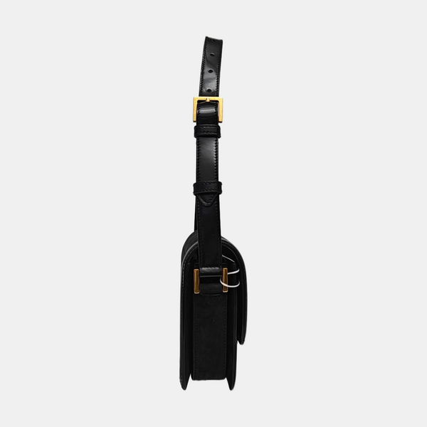 SOLFERINO Small Quilted Calfskin Black