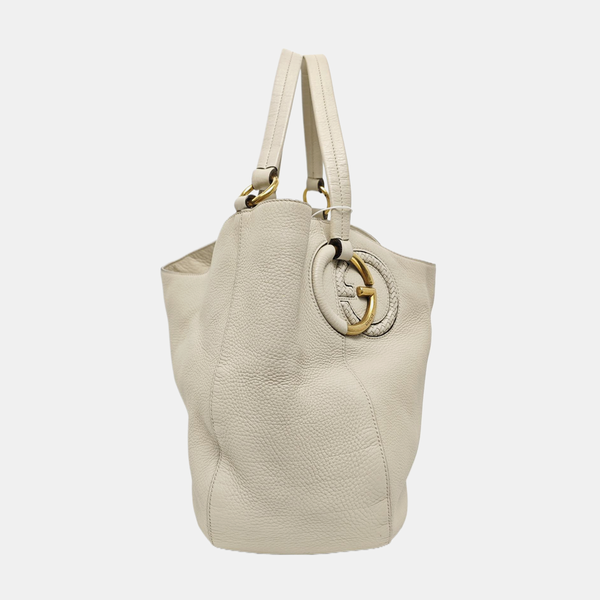 Twill Calfskin White