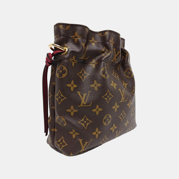 Authenticated pre-owned NÉONOÉ Monogram Coated Canvas Brown - Bucket Bag at Looply