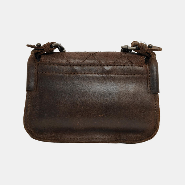 Quilted Calfskin Brown