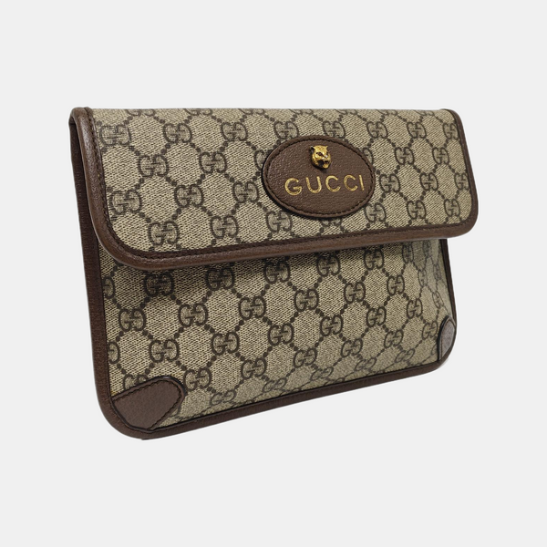 Neo Vintage Monogram Coated Canvas Beige