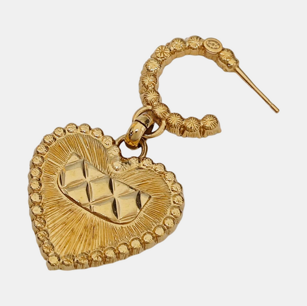 Metal Gold Stud Earrings