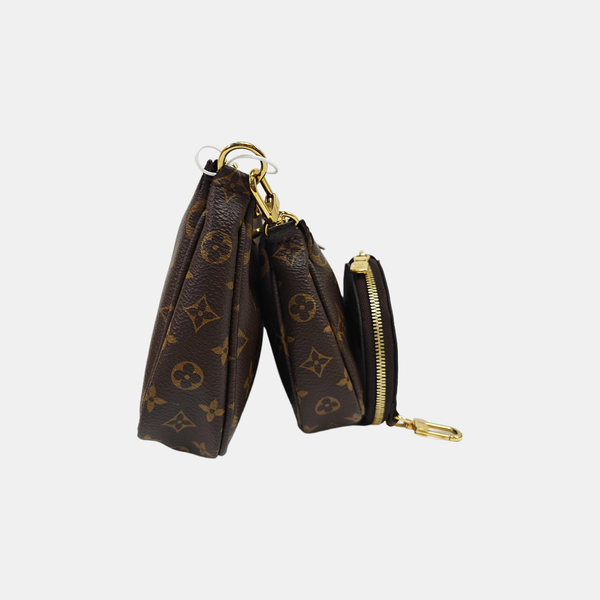 MULTI Monogram Coated Canvas Brown