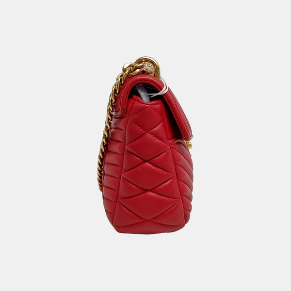 Miu Confidential Quilted Lambskin Red