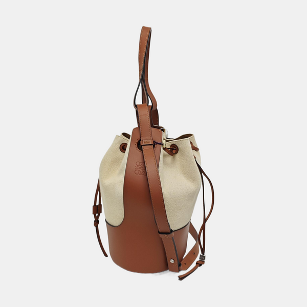 Authenticated pre-owned Balloon Canvas Brown - Shoulder Bag at Looply