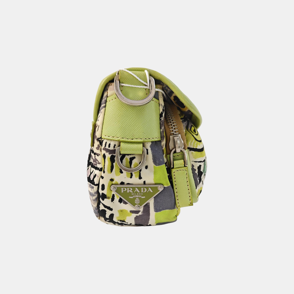 Nylon Shoulder Bag Multicolor