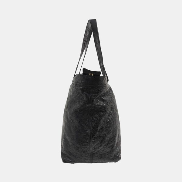 Lambskin Tote Bag Black