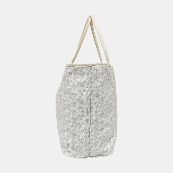Saint Louis PM Coated Canvas White