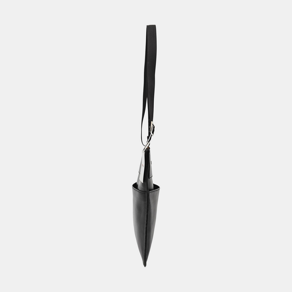 Calfskin Shoulder Bag Black