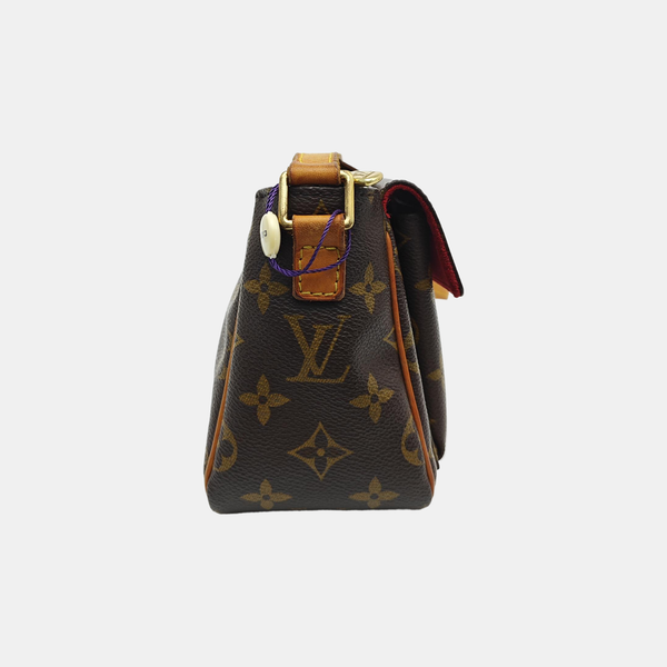 VIVA CITE PM Monogram Coated Canvas Brown