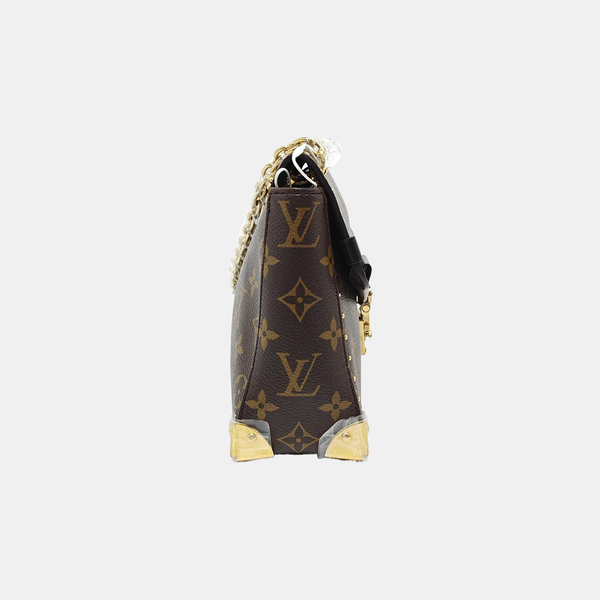 TRUNKIE Monogram Coated Canvas Brown