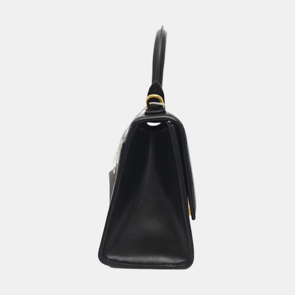 Hourglass XS Calfskin Black