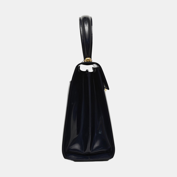 Kelly Patent Leather Blue