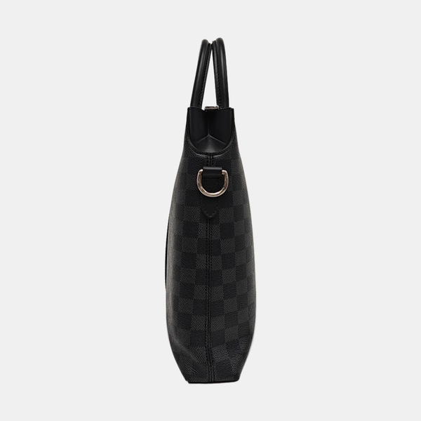 PORTE-DOCUMENTS Damier Graphite Coated Canvas Gray