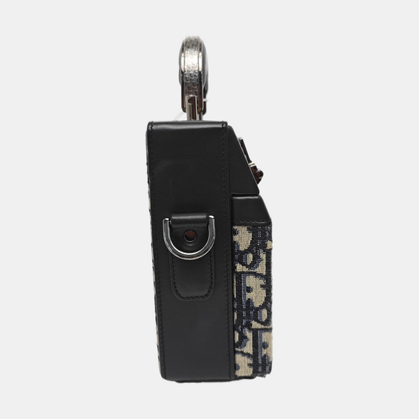 Lock Oblique Canvas Blue