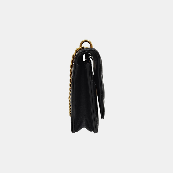 TRENDY CC Quilted Lambskin Black