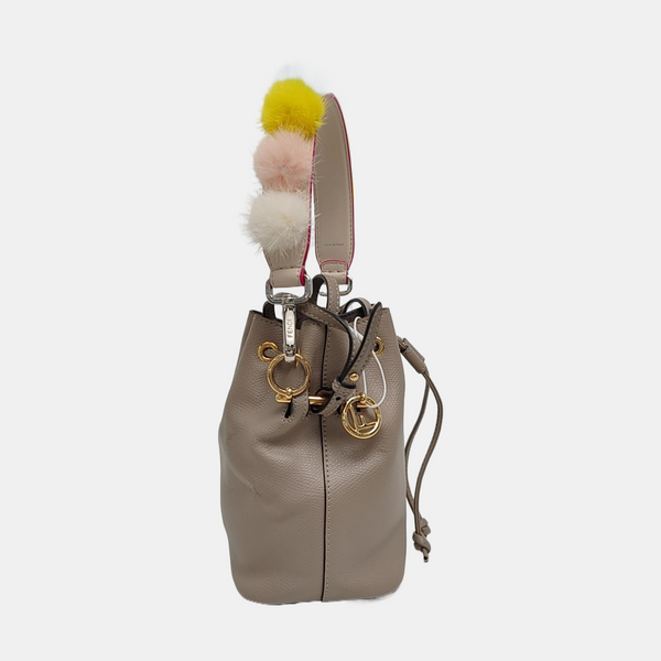 Mon Tresor Mini Calfskin Gray