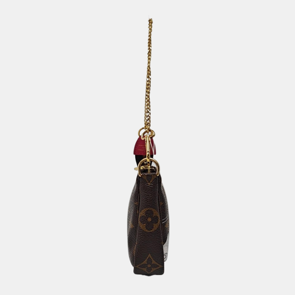 ACCESSOIRES Mini Monogram Coated Canvas Brown