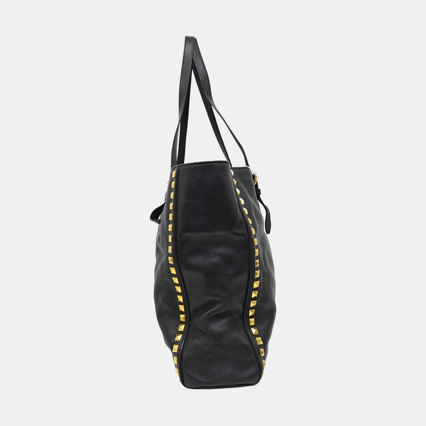 Calfskin Tote Bag Black