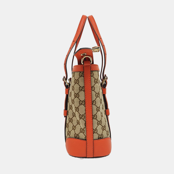 Joy Monogram Canvas Brown