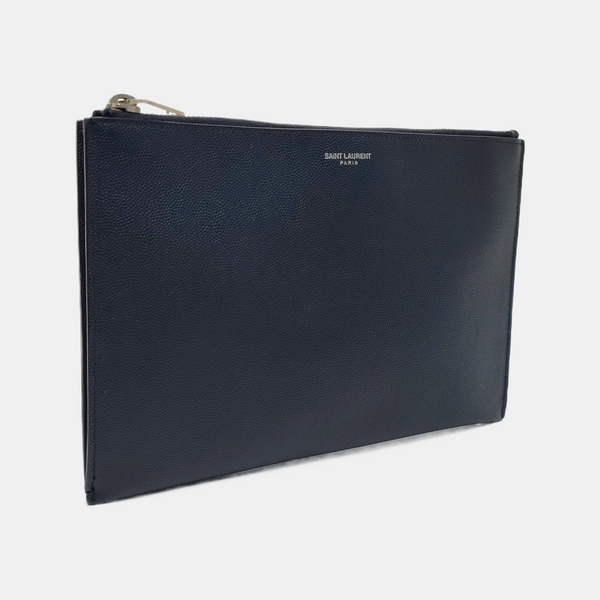 Calfskin Clutch Blue