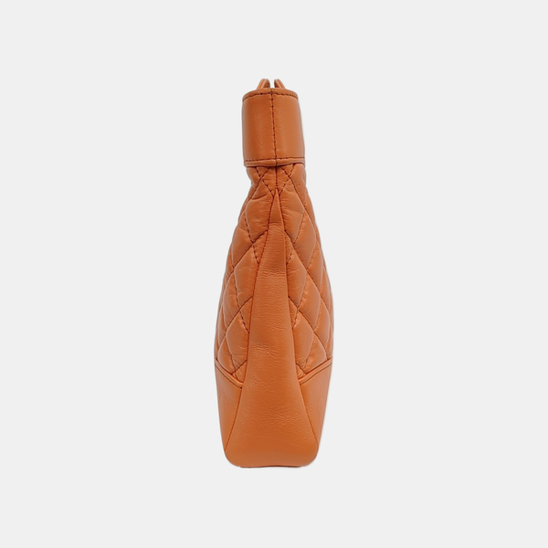 CHANEL 31 Mini Quilted Calfskin Orange
