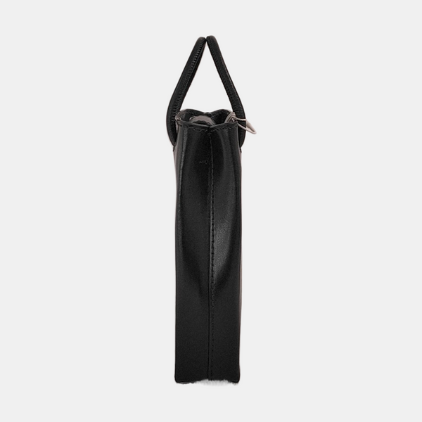 Shopping Bag Calfskin Black